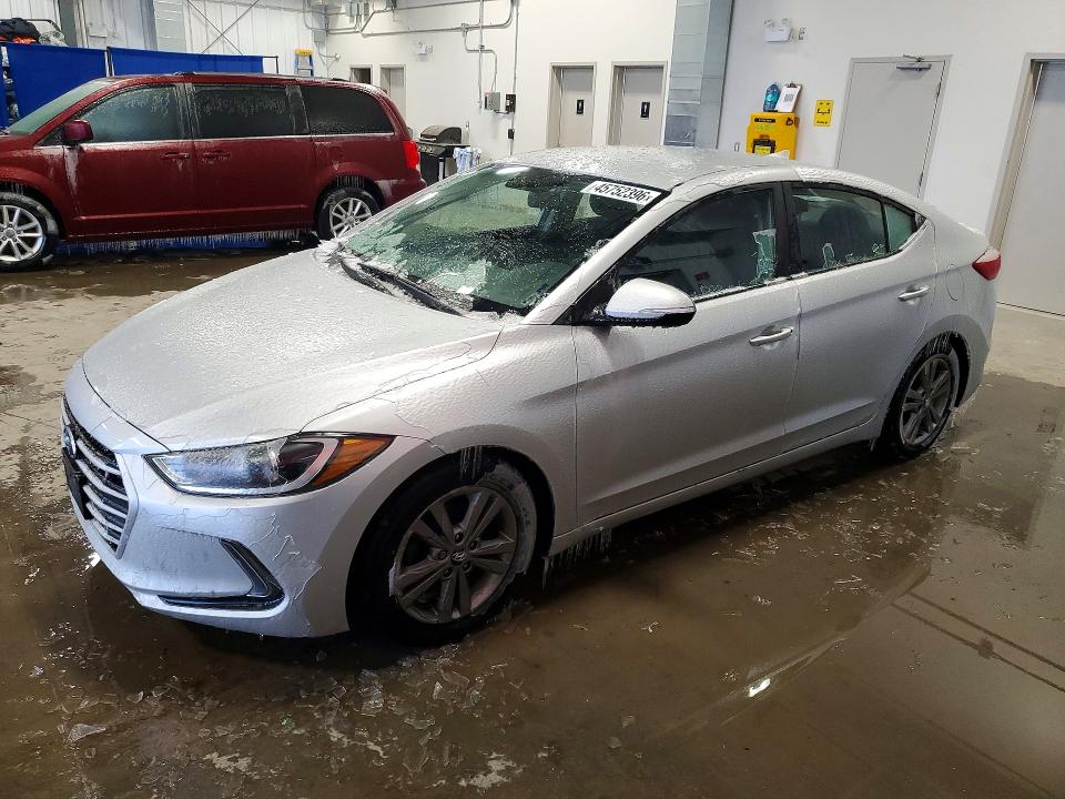 Auction sale of the 2018 Hyundai Elantra, vin: KMHD84LF6JU709913, lot number: 45752396