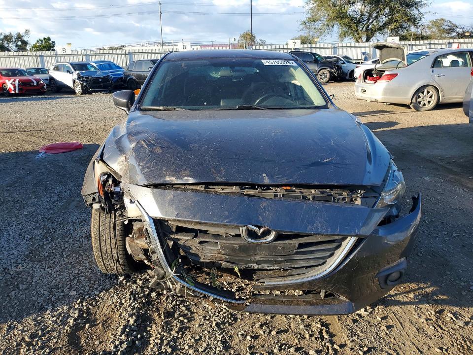 45705326 :رقم المزاد ، 3MZBM1L75FM145162 vin ، 2015 Mazda 3 مزاد بيع