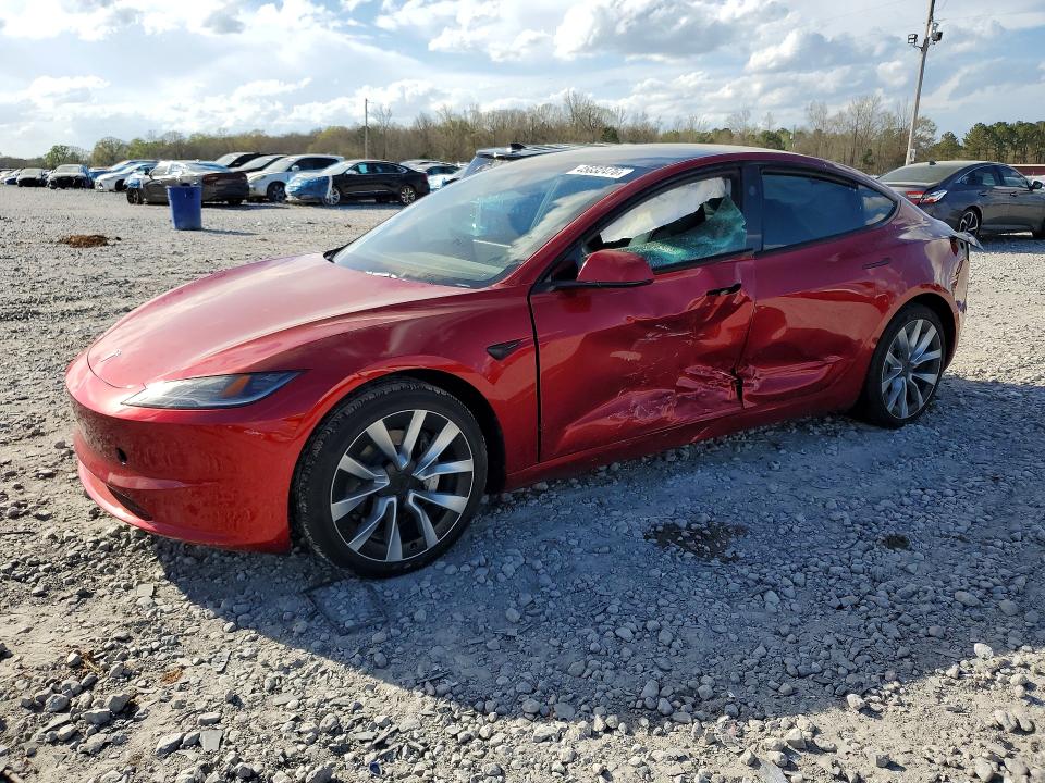 45832476 :رقم المزاد ، 5YJ3E1EA7RF737555 vin ، 2024 Tesla Model 3 مزاد بيع
