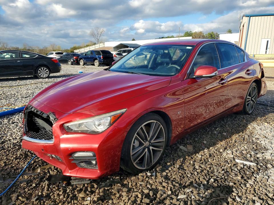 2015 Infiniti Q50 მანქანა იყიდება აუქციონზე, vin: JN1BV7AP3FM352122, აუქციონის ნომერი: 79783865