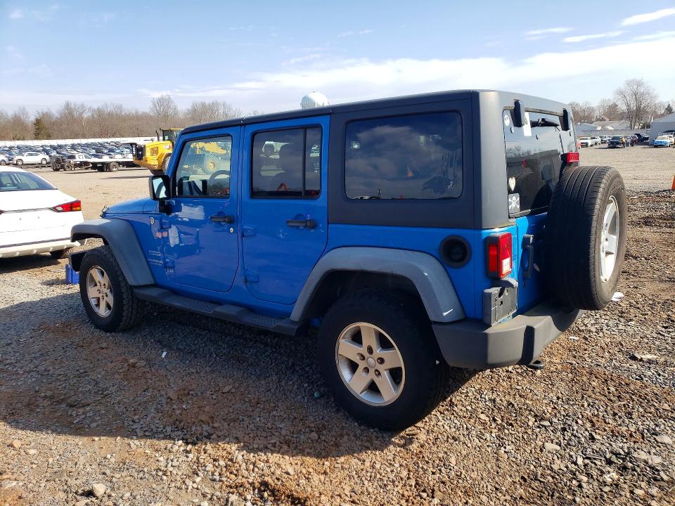 2011 Jeep Wrangler Unlimited მანქანა იყიდება აუქციონზე, vin: 1J4BA3H15BL550164, აუქციონის ნომერი: 45694176