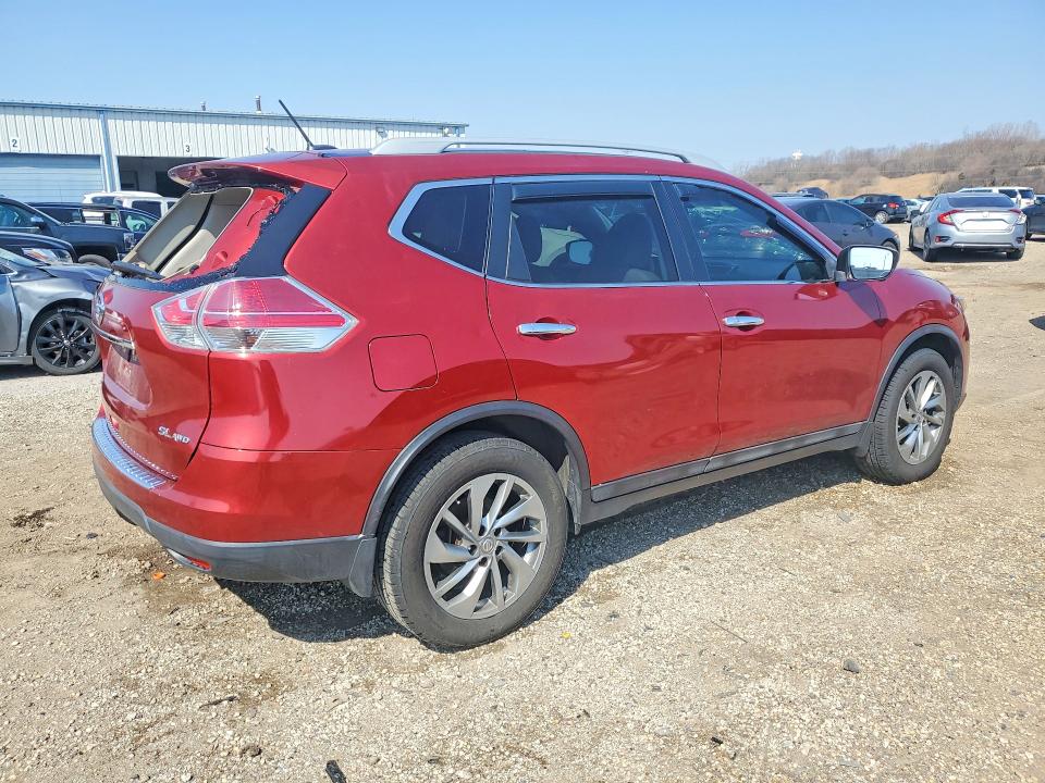 Продаж на аукціоні авто 2015 Nissan Rogue, vin: 5N1AT2MV8FC753405, номер лоту: 48137126