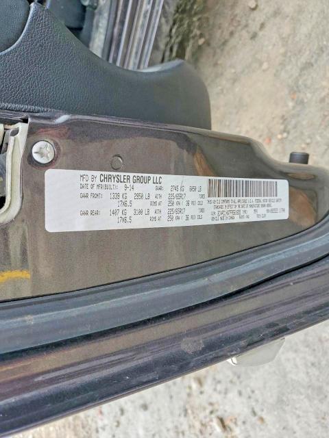 2015 Chrysler Town & Country მანქანა იყიდება აუქციონზე, vin: 2C4RC1HG7FR561655, აუქციონის ნომერი: 45533886