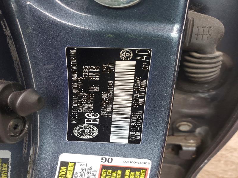 46309516 :رقم المزاد ، 2T1BURHE9GC564649 vin ، 2016 Toyota Corolla مزاد بيع