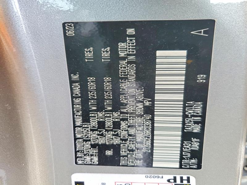 Auction sale of the 2024 Lexus Nx, vin: 2T2GGCEZ6RC038740, lot number: 46105626