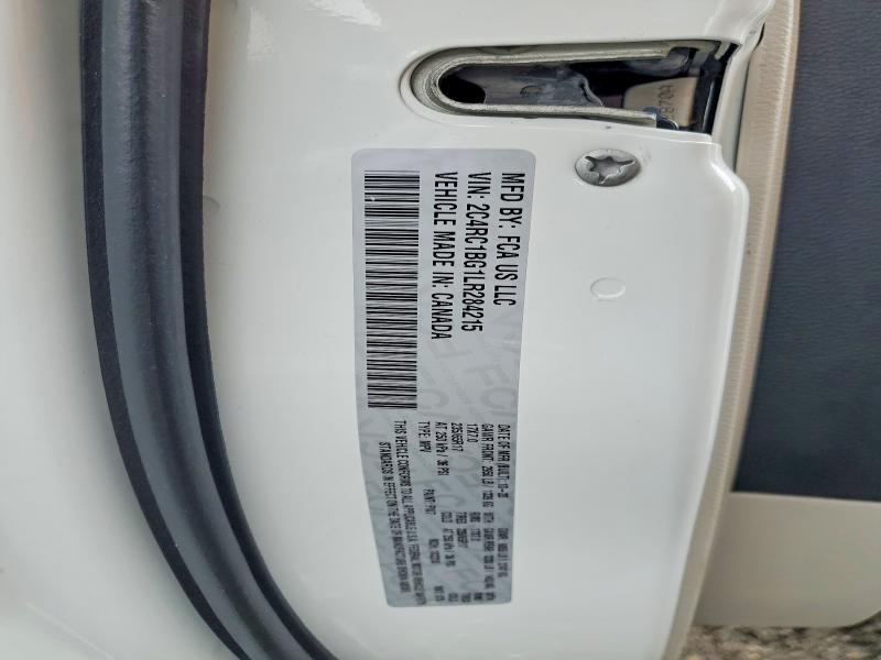 2020 Chrysler Pacifica მანქანა იყიდება აუქციონზე, vin: 2C4RC1BG1LR284215, აუქციონის ნომერი: 46145286