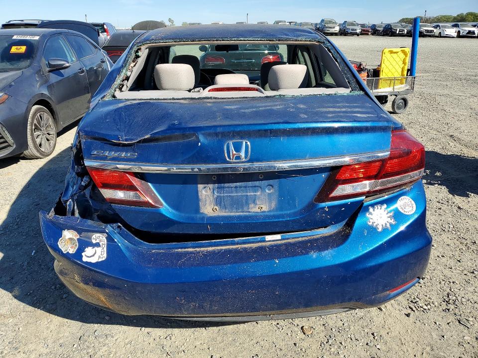 2013 Honda Civic მანქანა იყიდება აუქციონზე, vin: 2HGFB2F52DH577408, აუქციონის ნომერი: 45538506