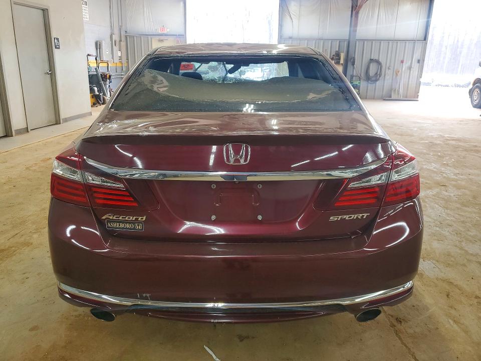 2016 Honda Accord მანქანა იყიდება აუქციონზე, vin: 1HGCR2F64GA040596, აუქციონის ნომერი: 45599076