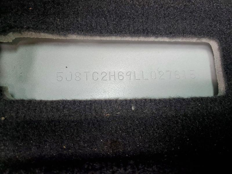 46473556 :رقم المزاد ، 5J8TC2H69LL027615 vin ، 2020 Acura Rdx مزاد بيع