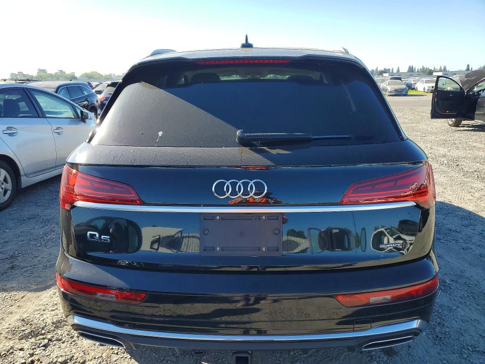 2022 Audi Q5 მანქანა იყიდება აუქციონზე, vin: WA1EAAFYXN2029260, აუქციონის ნომერი: 46627296