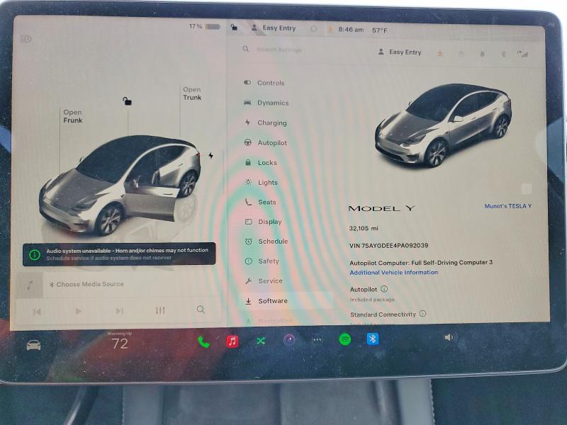 Продаж на аукціоні авто 2023 Tesla Model Y, vin: 7SAYGDEE4PA092039, номер лоту: 45542876