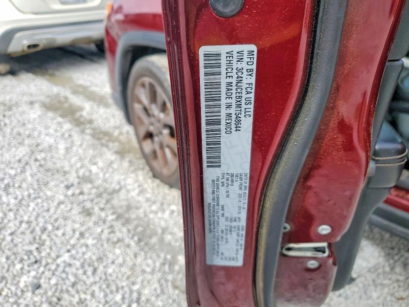 2021 Jeep Compass მანქანა იყიდება აუქციონზე, vin: 3C4NJCEBXMT548644, აუქციონის ნომერი: 46273256