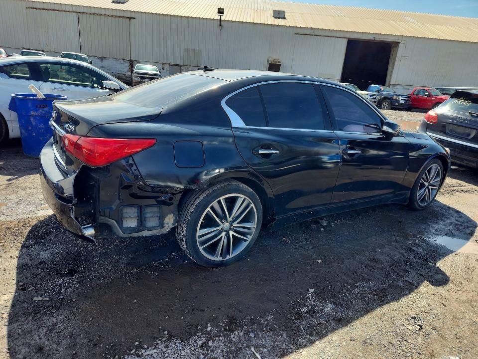 46201226 :رقم المزاد ، JN1BV7AR1EM699660 vin ، 2014 Infiniti Q50 مزاد بيع