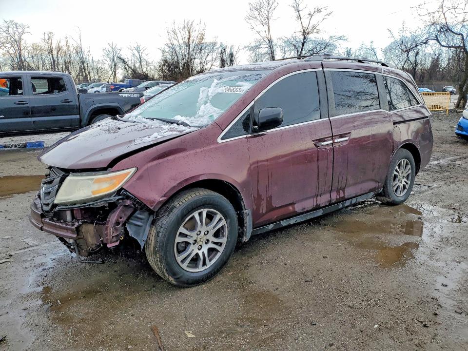 2011 Honda Odyssey მანქანა იყიდება აუქციონზე, vin: 5FNRL5H66BB069381, აუქციონის ნომერი: 42068326