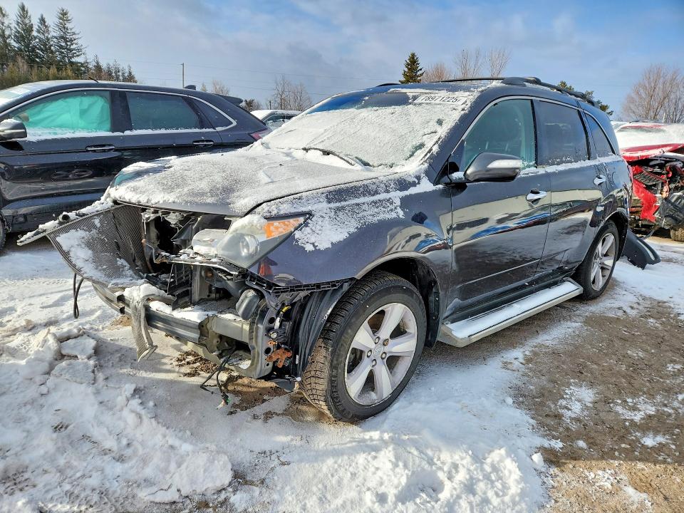 2013 Acura Mdx მანქანა იყიდება აუქციონზე, vin: 2HNYD2H66DH003704, აუქციონის ნომერი: 78971225