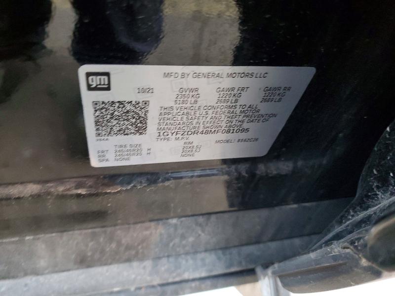 Продаж на аукціоні авто 2021 Cadillac Xt4, vin: 1GYFZDR48MF081095, номер лоту: 46440646