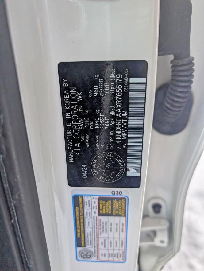 Продаж на аукціоні авто 2024 Kia Seltos, vin: KNDERCAAXR7656179, номер лоту: 75294525