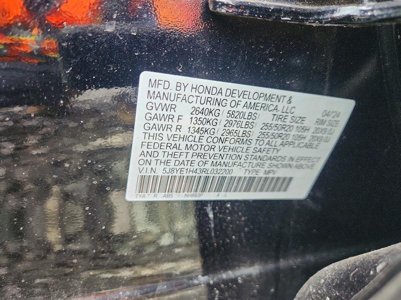 Aukcja sprzedaży 2024 Acura Mdx, vin: 5J8YE1H43RL032200, numer aukcji: 47691786