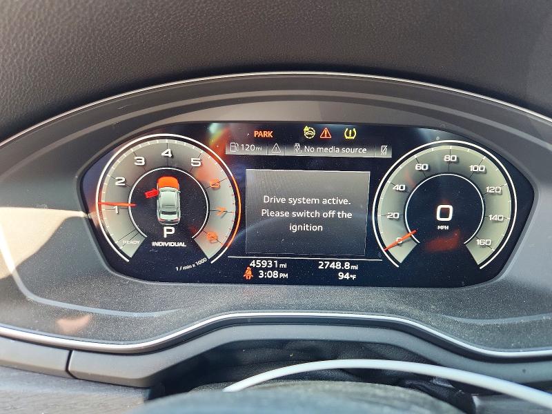 2024 Audi A4 მანქანა იყიდება აუქციონზე, vin: WAUBBAF43RN000932, აუქციონის ნომერი: 47579076