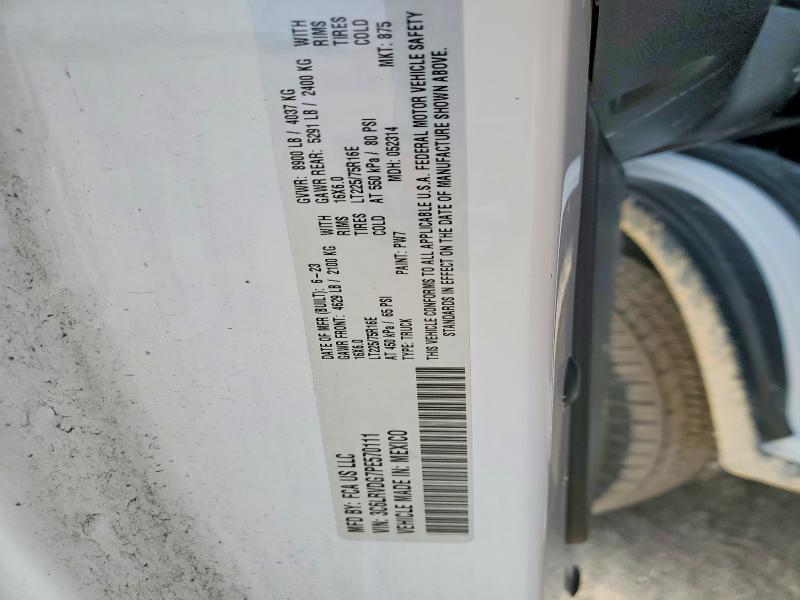 Продажа на аукционе авто 2023 Ram Promaster 2500, vin: 3C6LRVDG7PE570111, номер лота: 47280116