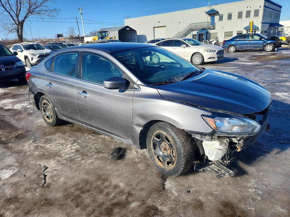 79093345 :رقم المزاد ، 3N1AB7AP3KY206718 vin ، 2019 Nissan Sentra مزاد بيع