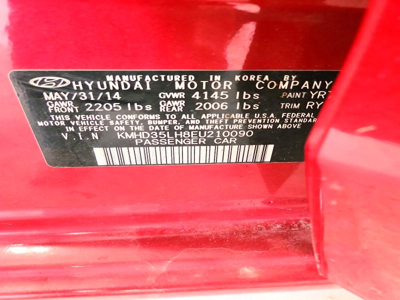 Aukcja sprzedaży 2014 Hyundai Elantra Gt, vin: KMHD35LH8EU210090, numer aukcji: 79495805