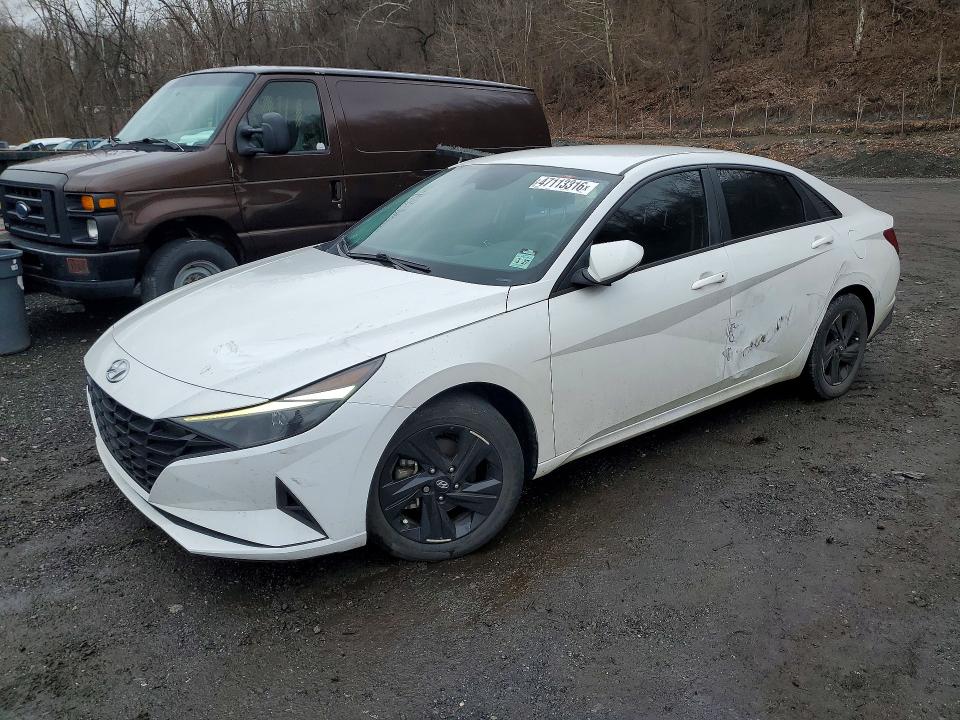 2022 Hyundai Elantra მანქანა იყიდება აუქციონზე, vin: 5NPLS4AG2NH080213, აუქციონის ნომერი: 47113316