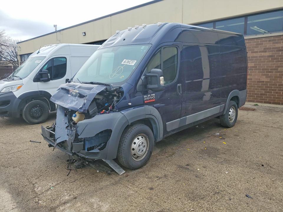 2017 Ram Promaster 2500 მანქანა იყიდება აუქციონზე, vin: 3C6TRVCG4HE521466, აუქციონის ნომერი: 79072465