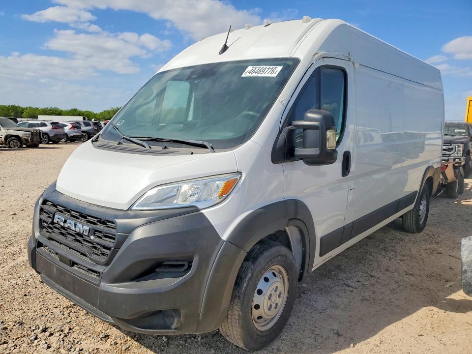 2023 Ram Promaster 2500 მანქანა იყიდება აუქციონზე, vin: 3C6LRVDG3PE525554, აუქციონის ნომერი: 46469776