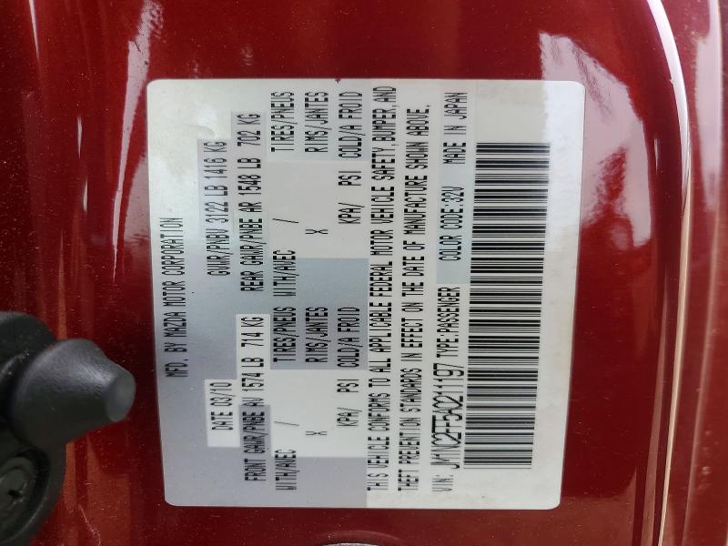 Aukcja sprzedaży 2010 Mazda Mx-5 Miata, vin: JM1NC2FF5A0211197, numer aukcji: 47203856