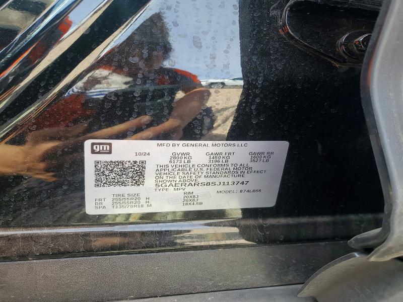 Aukcja sprzedaży 2025 Buick Enclave, vin: 5GAERARS8SJ113747, numer aukcji: 47246506
