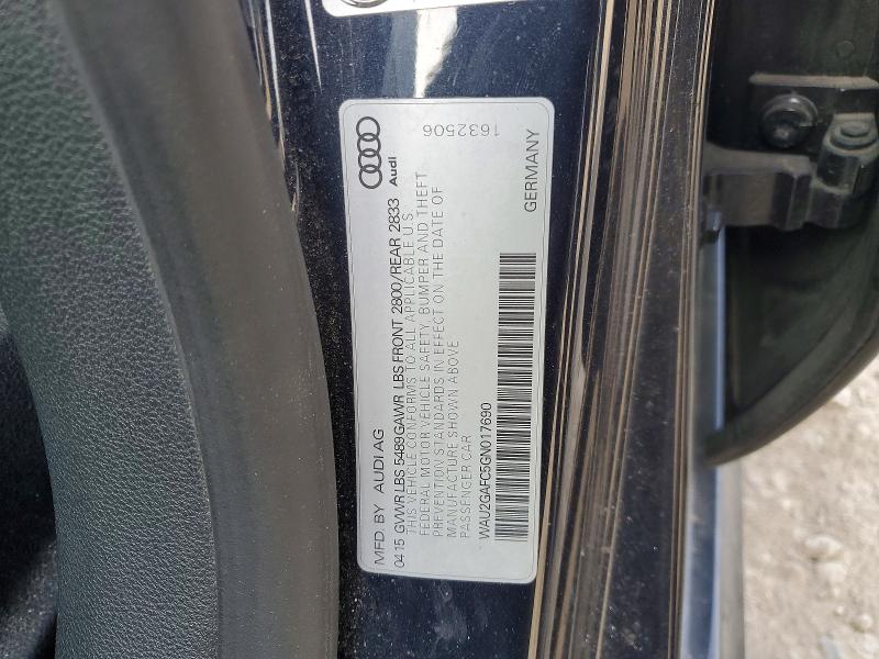 Продажа на аукционе авто 2016 Audi A7, vin: WAU2GAFC5GN017690, номер лота: 45671226