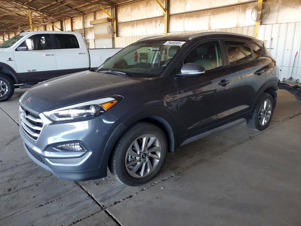 2018 Hyundai Tucson მანქანა იყიდება აუქციონზე, vin: KM8J33A48JU772766, აუქციონის ნომერი: 79485985