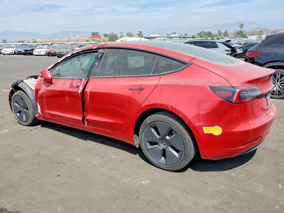 2022 Tesla Model 3 მანქანა იყიდება აუქციონზე, vin: 5YJ3E1EB1NF273763, აუქციონის ნომერი: 48119796