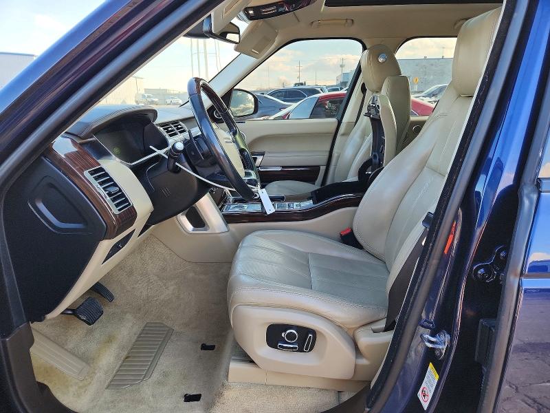 2016 Land Rover Range Rover მანქანა იყიდება აუქციონზე, vin: SALGS2VF5GA263311, აუქციონის ნომერი: 47636666