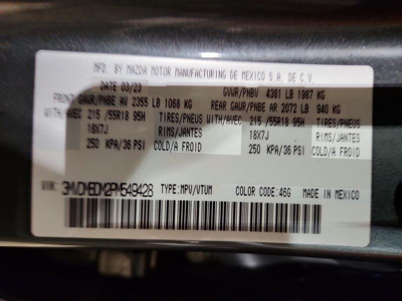 Aukcja sprzedaży 2023 Mazda Cx-30, vin: 3MVDMBDM2PM549428, numer aukcji: 78017745