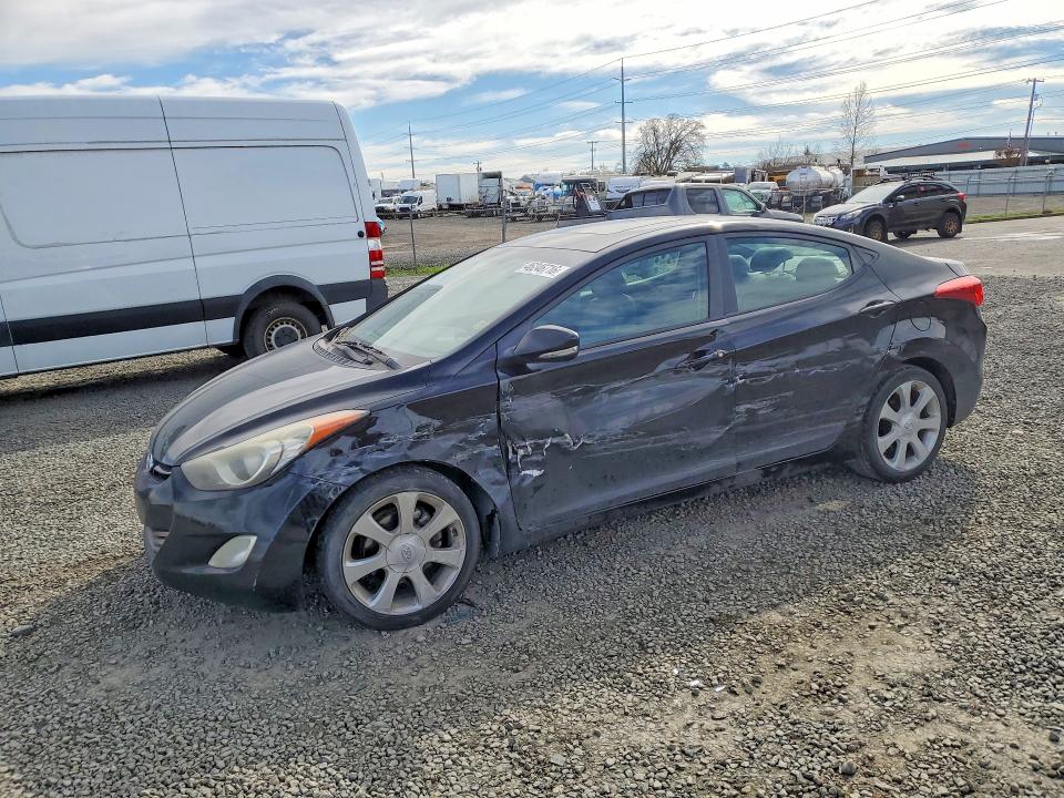 2012 Hyundai Elantra მანქანა იყიდება აუქციონზე, vin: KMHDH4AE9CU271871, აუქციონის ნომერი: 46246716