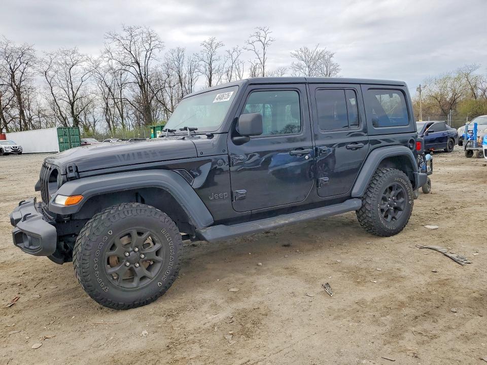 Auction sale of the 2021 Jeep Wrangler Unlimited, vin: 1C4HJXDN3MW870486, lot number: 46406126