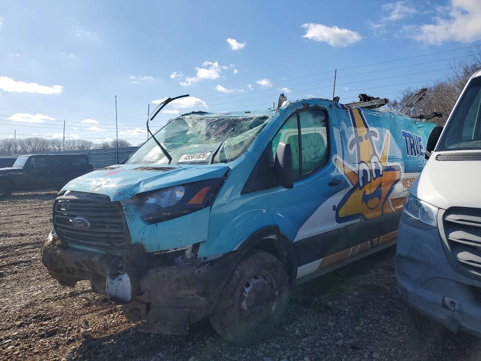 45591826 :رقم المزاد ، 1FTBW2ZG9KKA20905 vin ، 2019 Ford Transit مزاد بيع