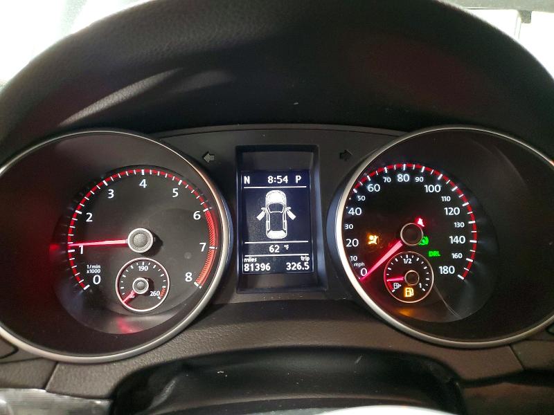 79297375 :رقم المزاد ، WVWFV7AJ5CW054486 vin ، 2012 Volkswagen Gti مزاد بيع