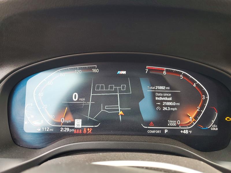 Aukcja sprzedaży 2022 Bmw X3, vin: 5UX53DP09N9L47130, numer aukcji: 47251106
