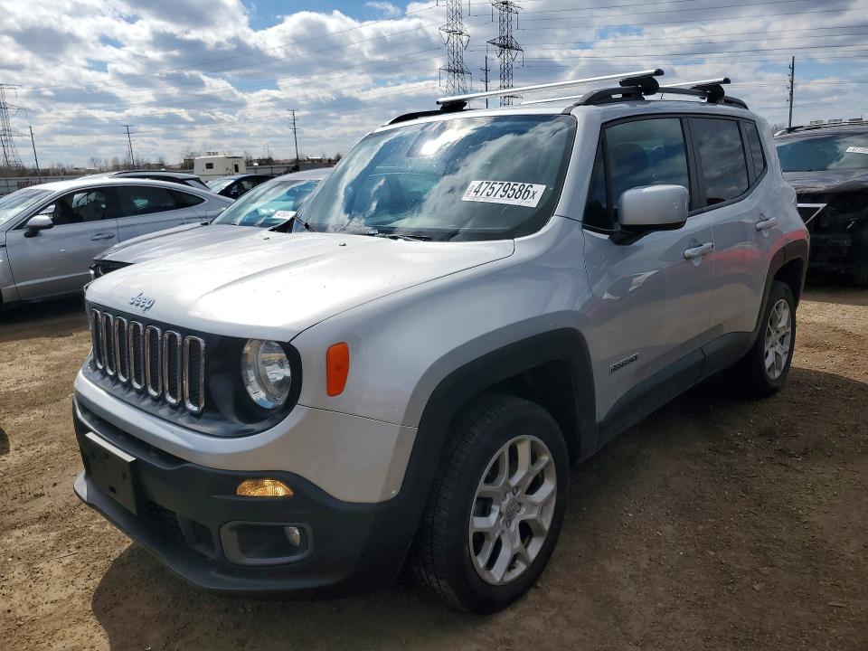2016 Jeep Renegade მანქანა იყიდება აუქციონზე, vin: ZACCJBBT0GPD90602, აუქციონის ნომერი: 47579586