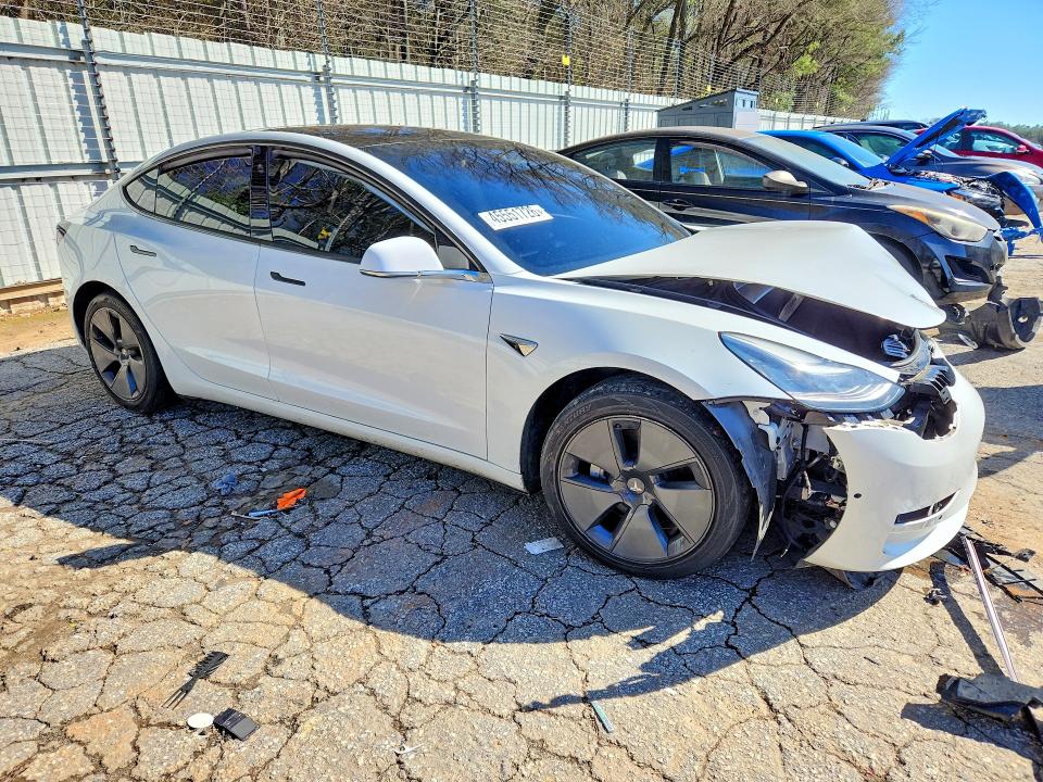 2020 Tesla Model 3 მანქანა იყიდება აუქციონზე, vin: 5YJ3E1EA2LF744923, აუქციონის ნომერი: 45551726