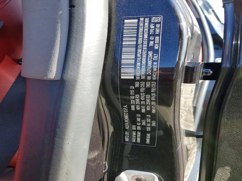 Aukcja sprzedaży 2019 Alfa Romeo Stelvio, vin: ZASPAJAN9K7C59485, numer aukcji: 47250756