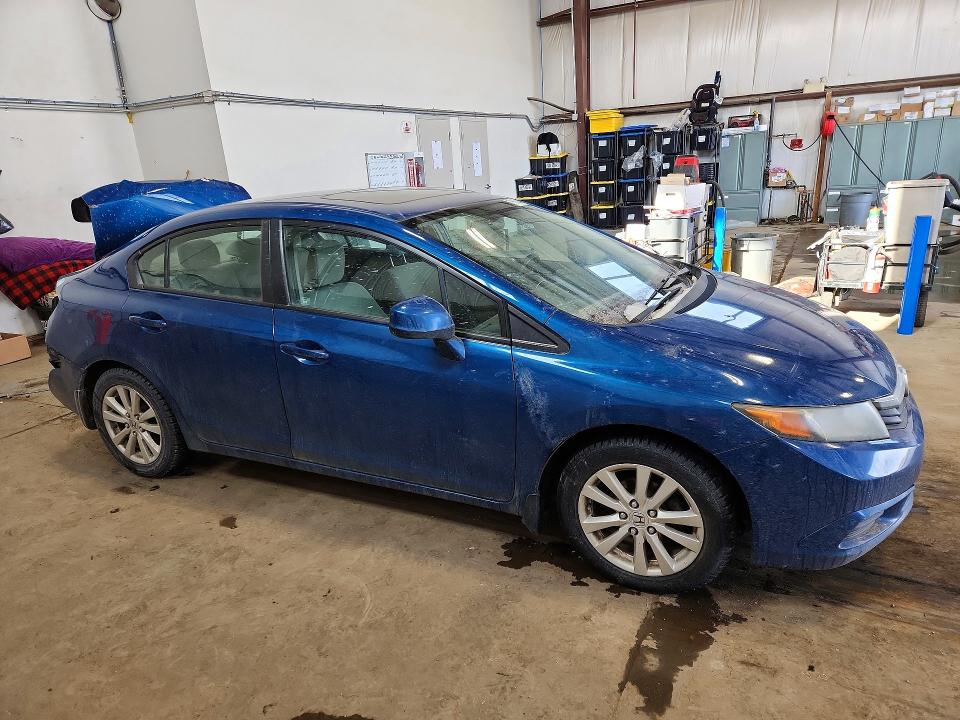 Продаж на аукціоні авто 2012 Honda Civic, vin: 2HGFB2F58CH019013, номер лоту: 76137515