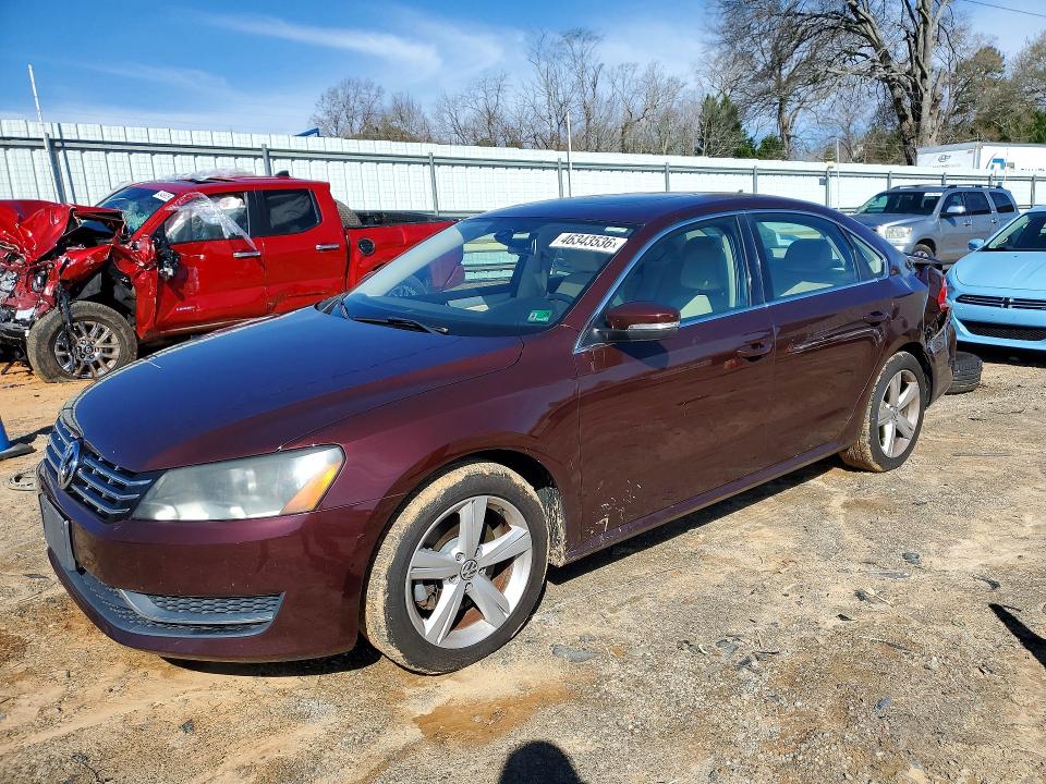 Aukcja sprzedaży 2013 Volkswagen Passat, vin: 1VWBN7A30DC128803, numer aukcji: 46343536
