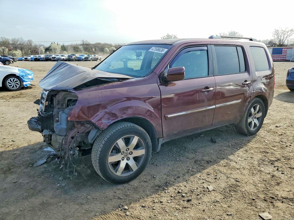 2012 Honda Pilot მანქანა იყიდება აუქციონზე, vin: 5FNYF4H97CB044241, აუქციონის ნომერი: 47598636