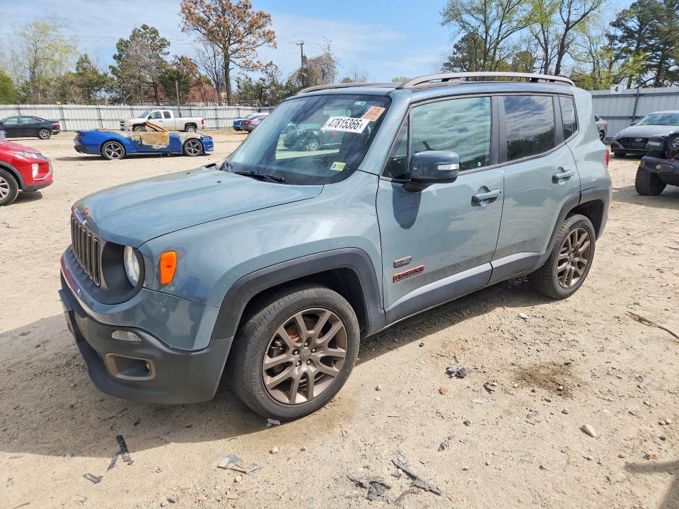Auction sale of the 2016 Jeep Renegade, vin: ZACCJBBT7GPD38819, lot number: 47815366