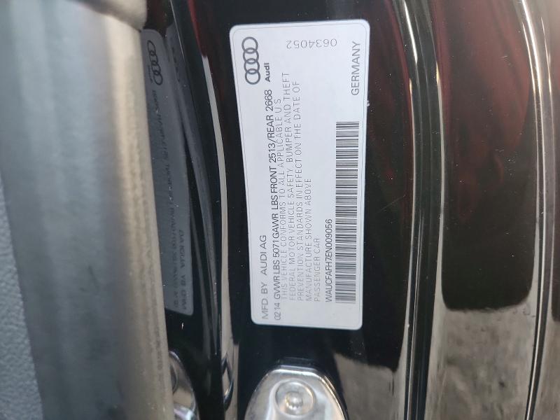 Продажа на аукционе авто 2014 Audi A5, vin: WAUCFAFH7EN009056, номер лота: 46670406