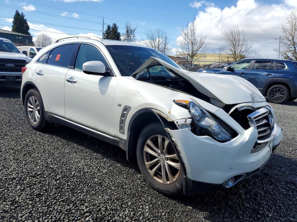 2015 Infiniti Qx70 მანქანა იყიდება აუქციონზე, vin: JN8CS1MW6FM482264, აუქციონის ნომერი: 47203536